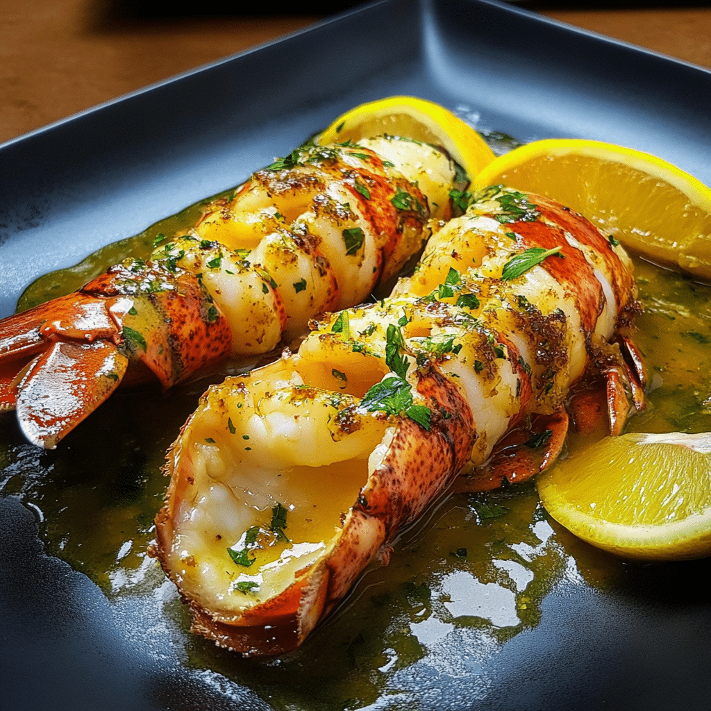 Langouste safran citron vert