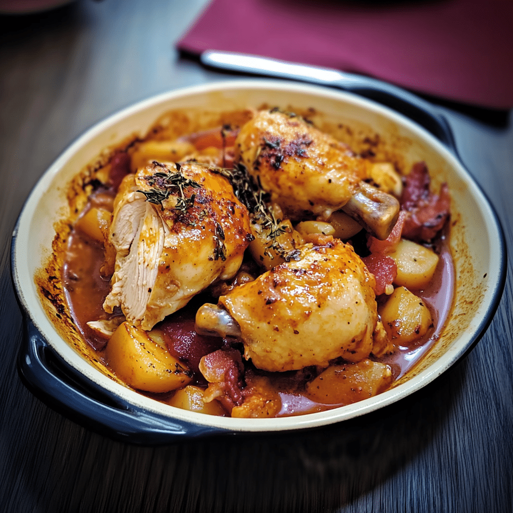 Poulet Basquaise Facile