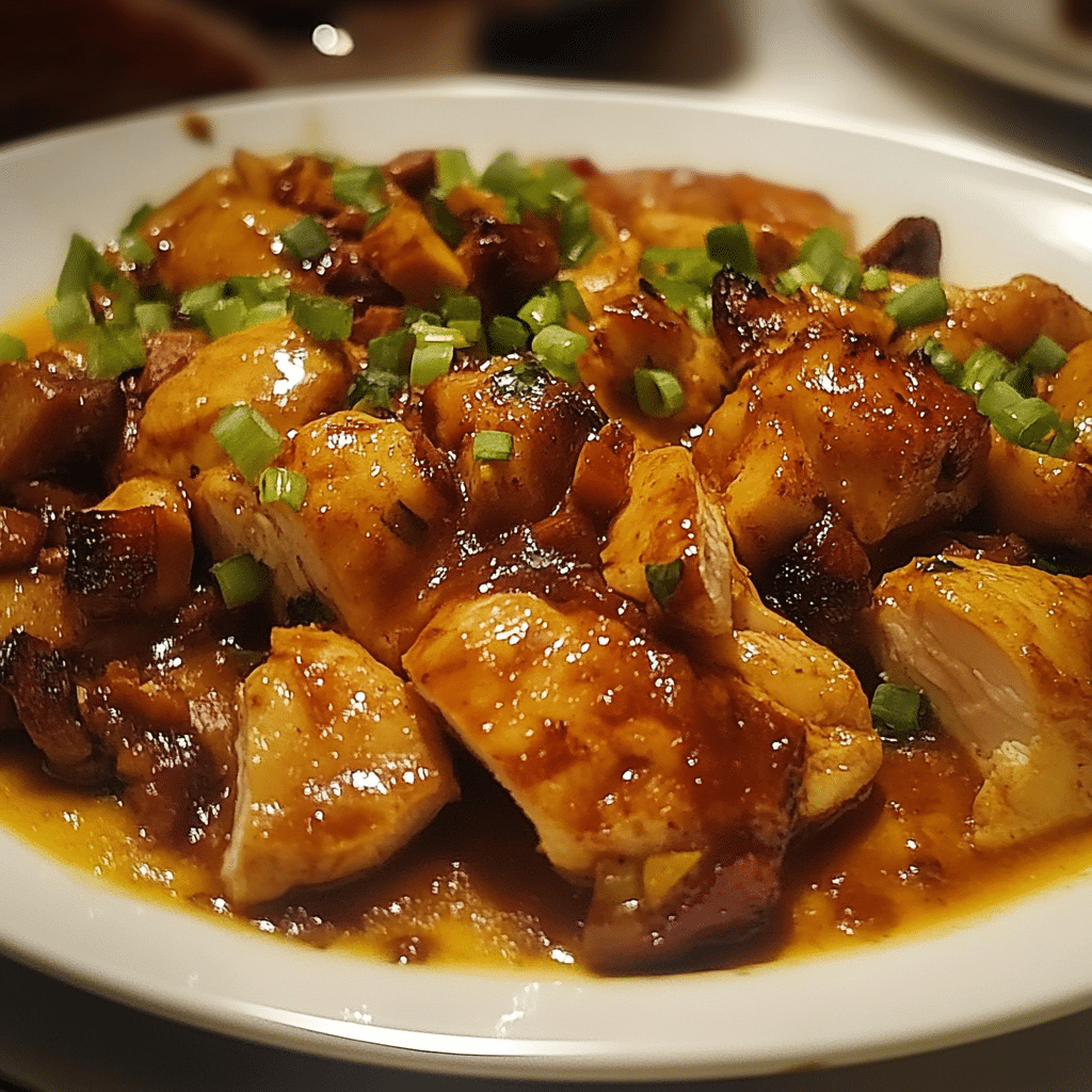 Poulet à l'orientale