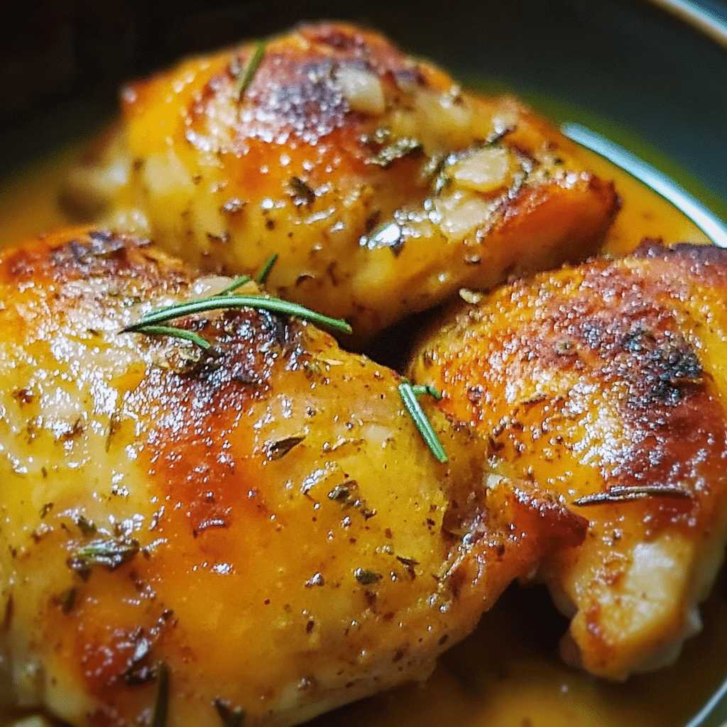 Poulet Miel et Moutarde