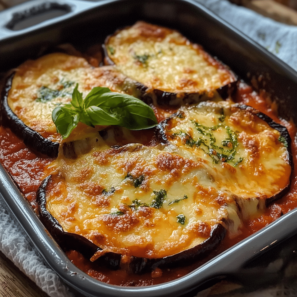 Aubergines Parmigiana