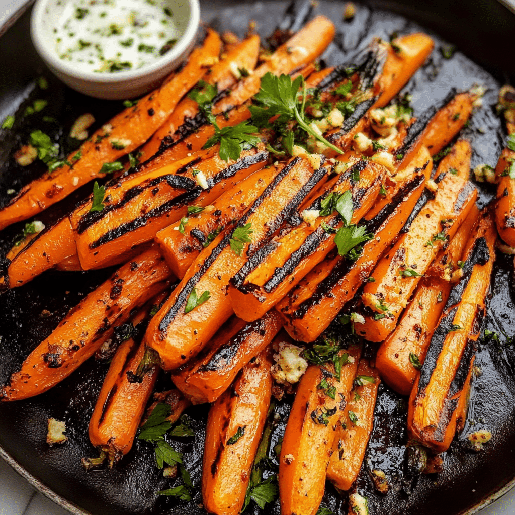 Carottes Grillées