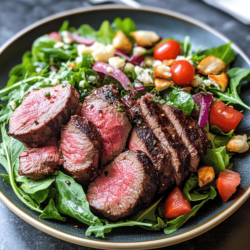 Filet Mignon + Salade