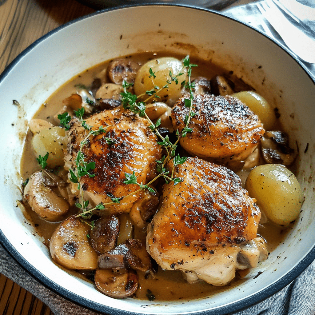 Poulet Vallée d’Auge