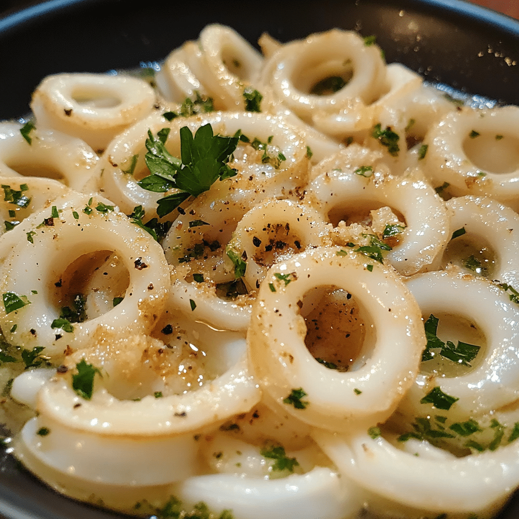Calamars Sautés Persil